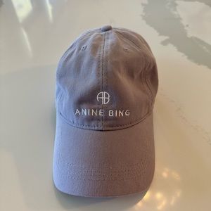 Anine bing hat - washed lavender